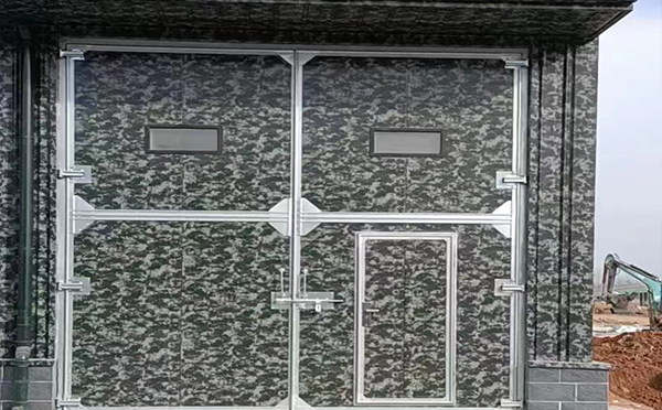 山阳工业平开门