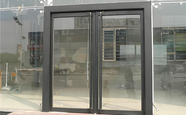 山阳玻璃地弹门