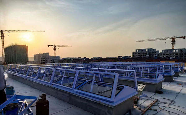 消防山阳排烟窗工作原理