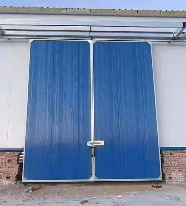 山阳工业门在大型仓储物流通道中的应用实例